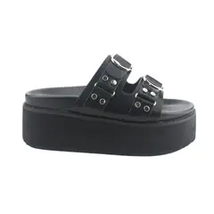 CHALADA - Sandalias Mujer  Negro Casual Viru-33