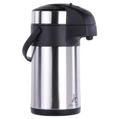 JUST HOME COLLECTION - Termo Sifón Agua Caliente 2.5 l Acero Inoxidable Plateado